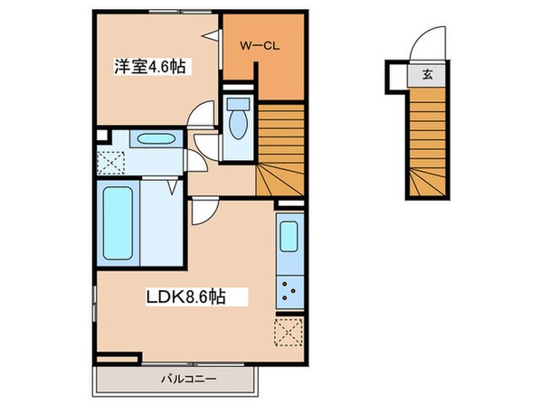 サフィール富士見台の物件間取画像